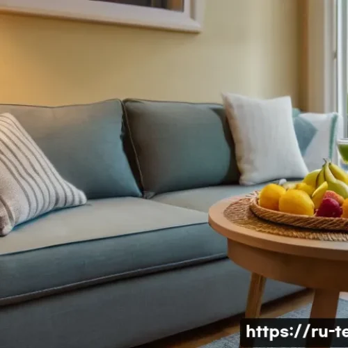 Home 33 테니스 관람 장소 추천 - **Cozy Home Tennis Ritual**
A warmly lit, inviting living room scene at dusk. A young adult or a...